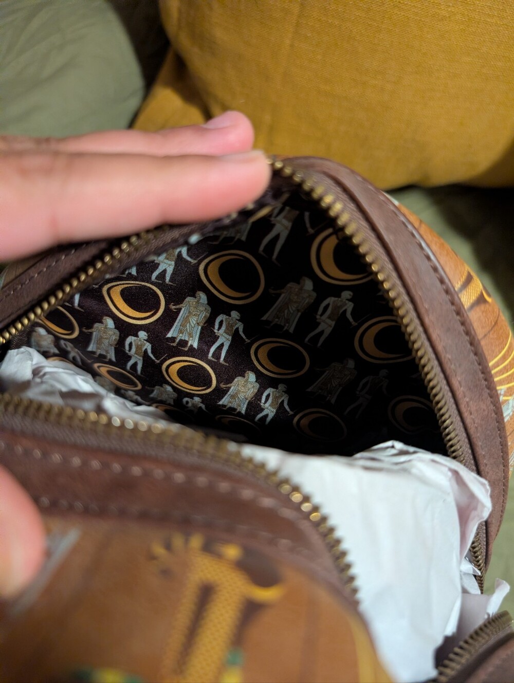 NWT Moonknight Grotto Treasures Loungefly Bag - Picture 9 of 11